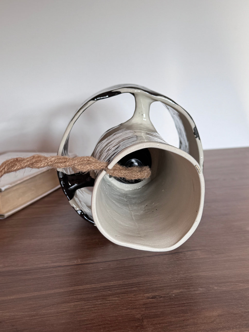 Black and White table lamp