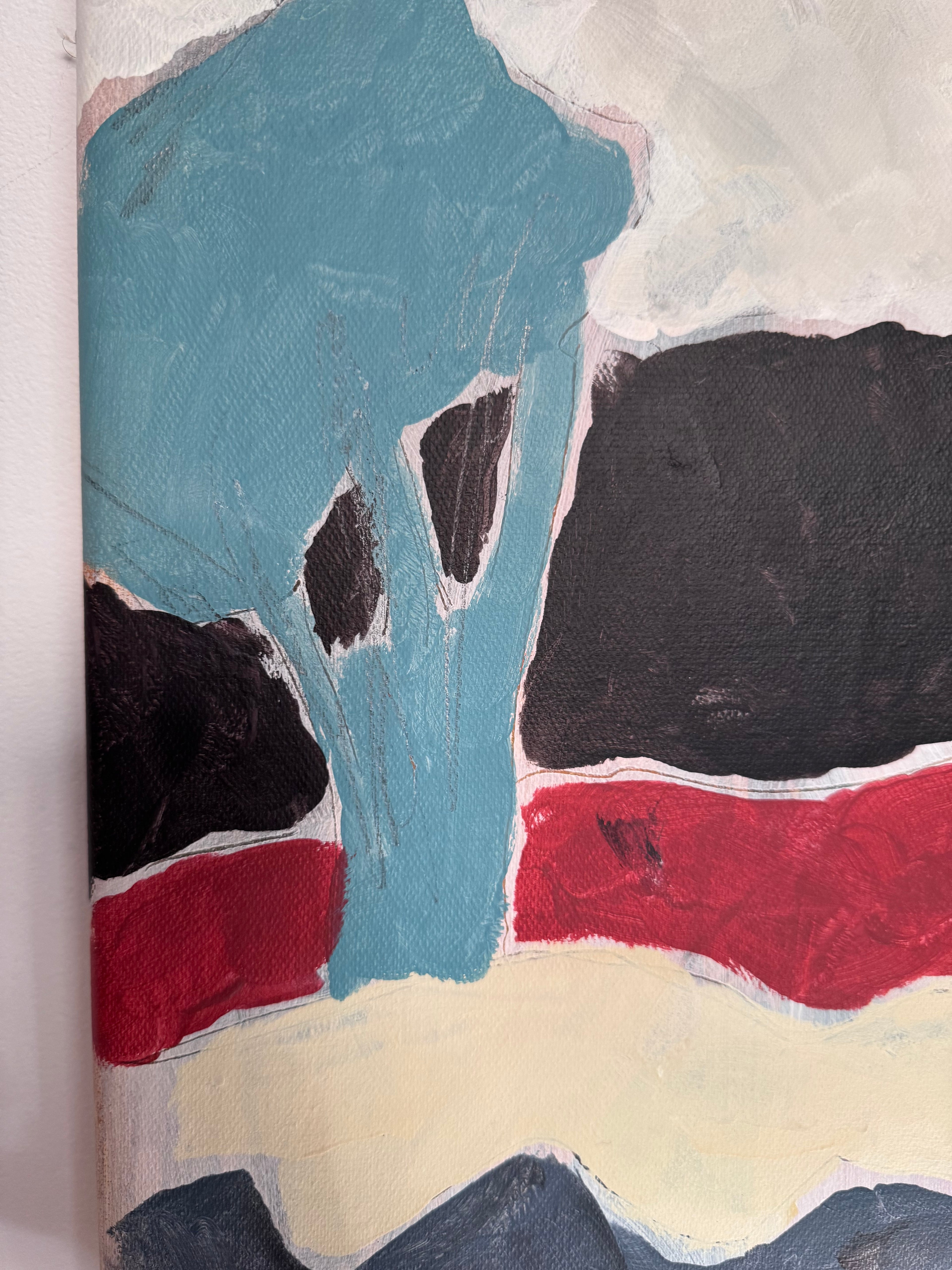 Abstract Landscape painting