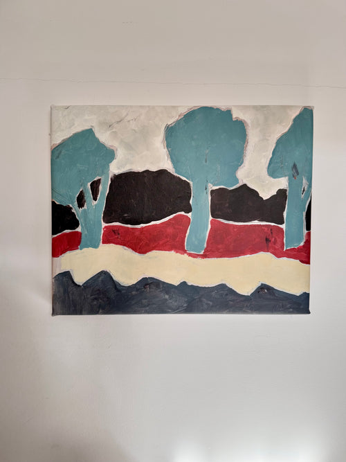 Abstract Landscape painting