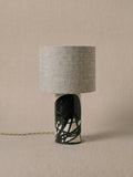 table lamp | black and white