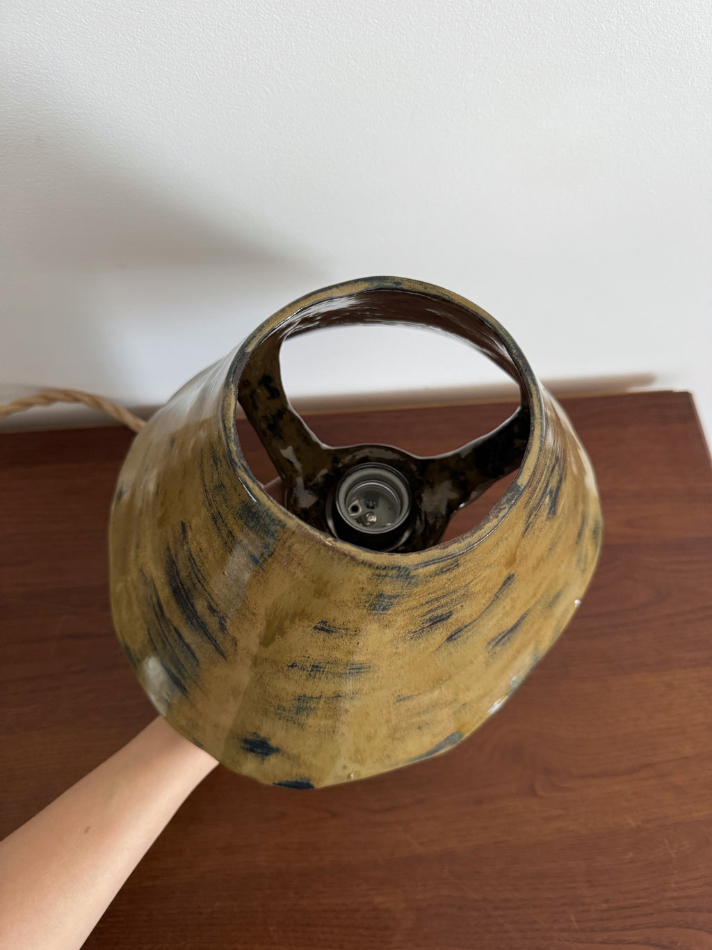 Olive lamp