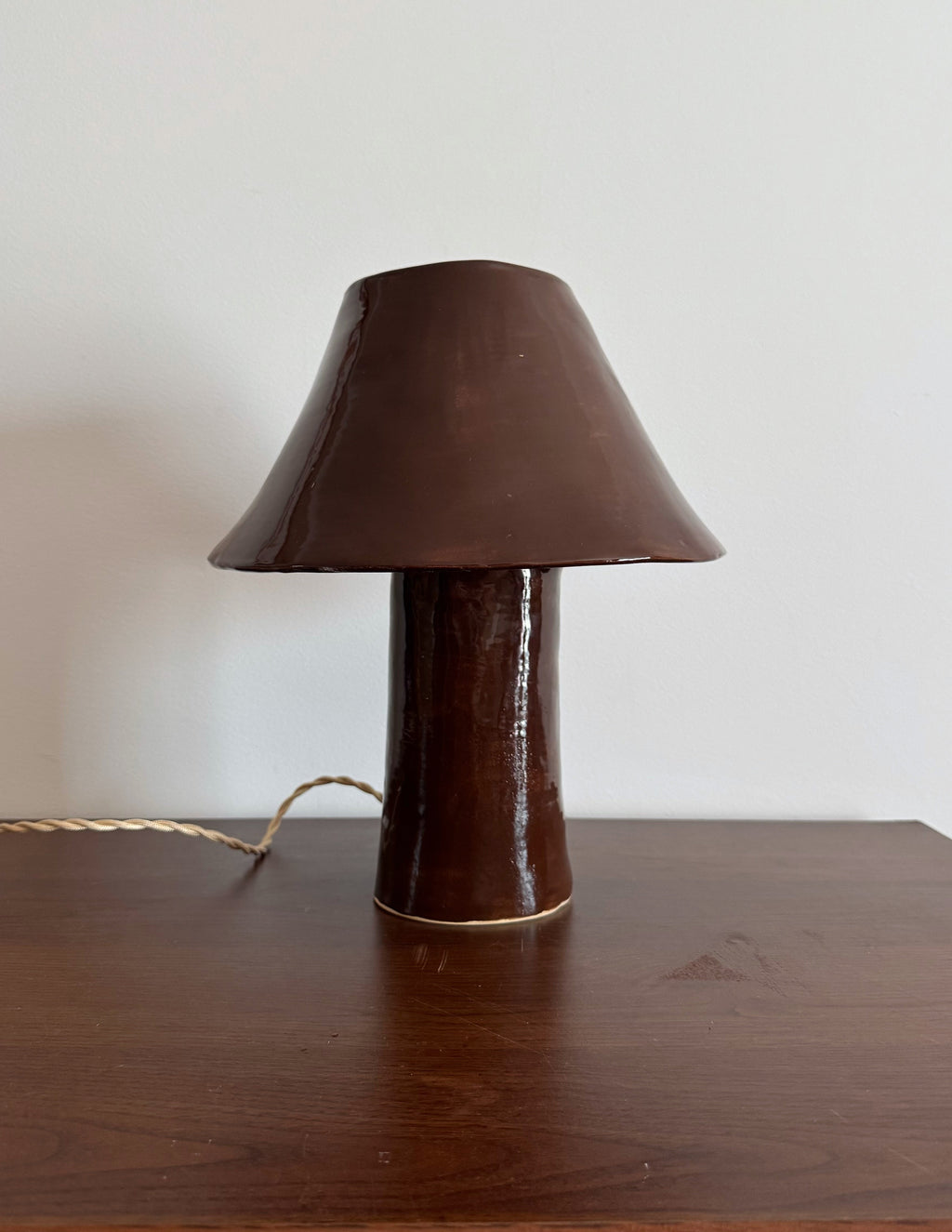 Brown lamp
