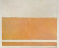 Orange abstract painting