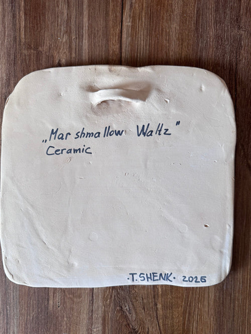 “Marshmallow Waltz” | wall decoration tile