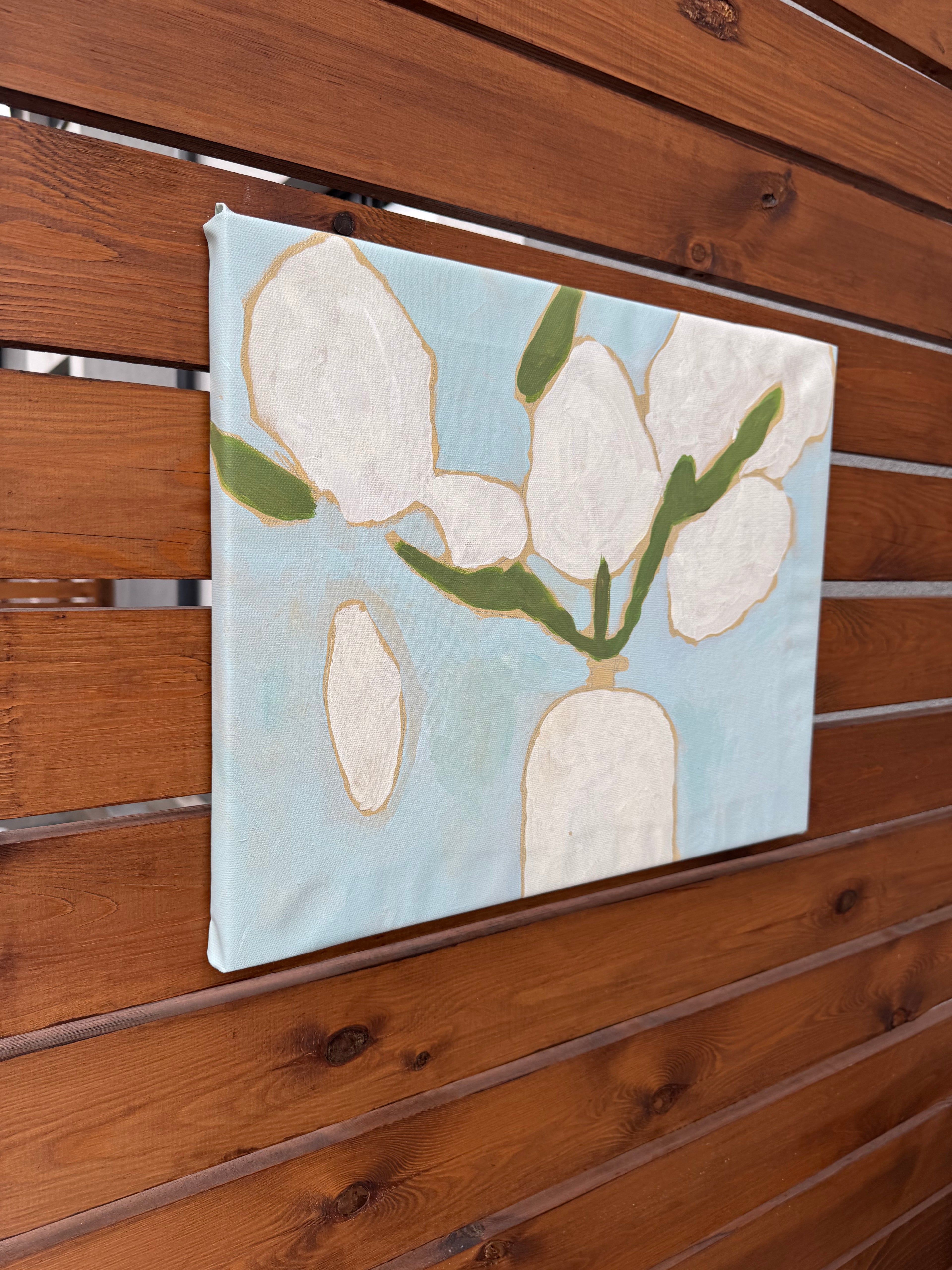 Abstract still life painting