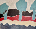 Abstract Landscape painting