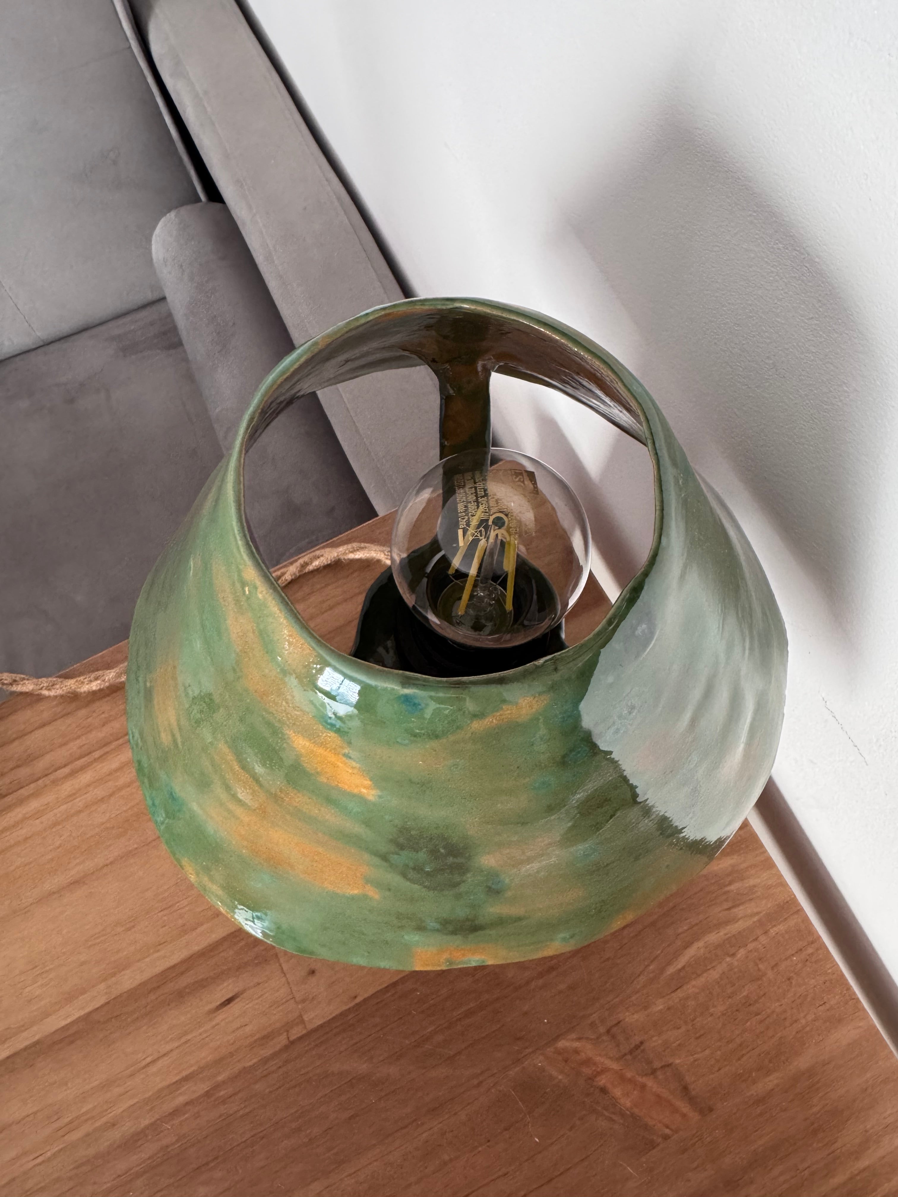 Green lamp