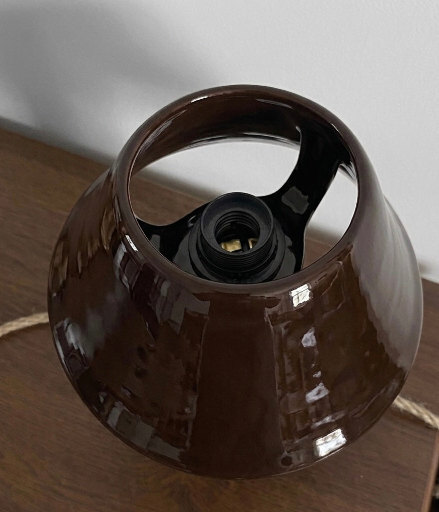 Brown lamp