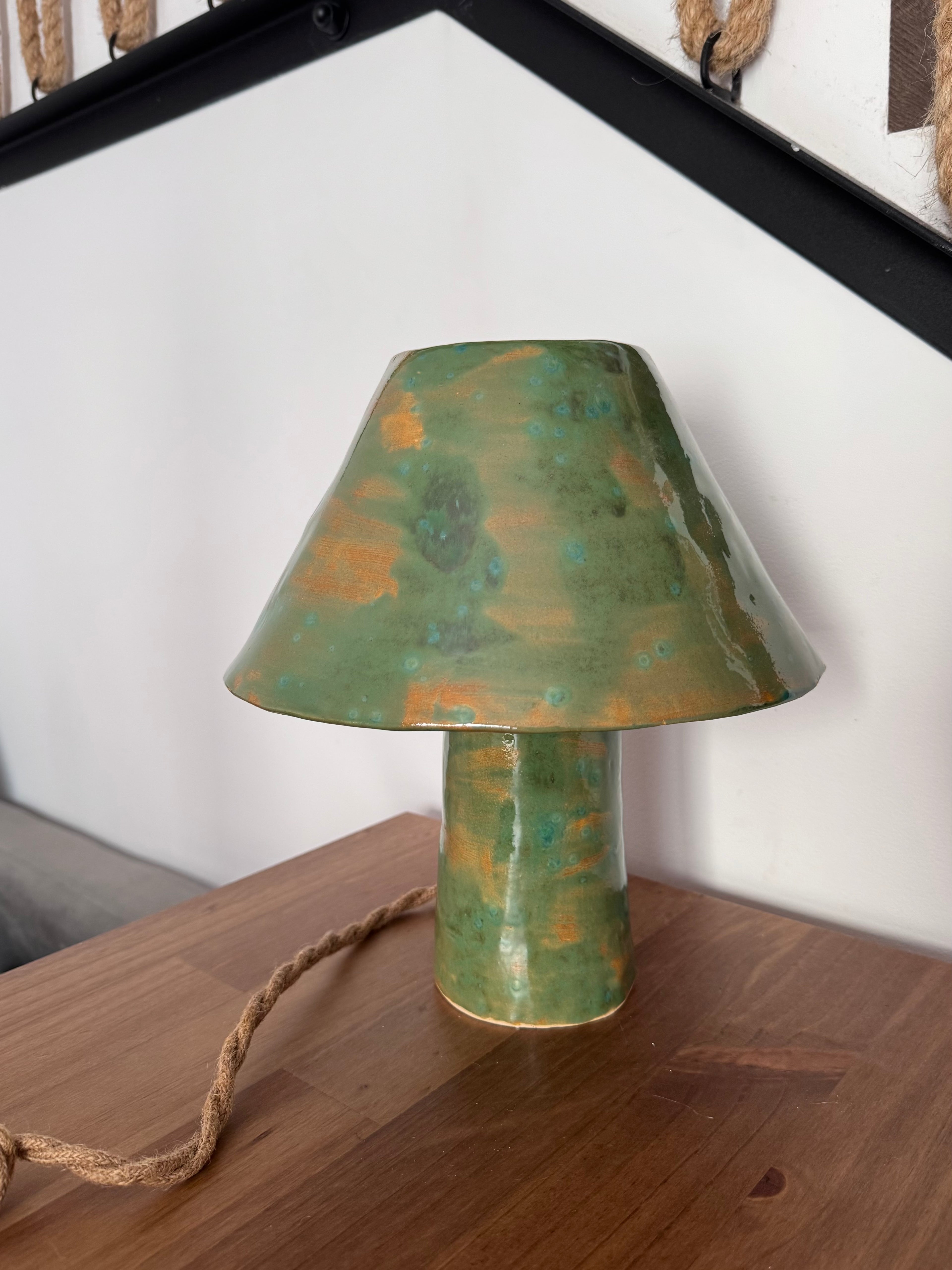 Green lamp