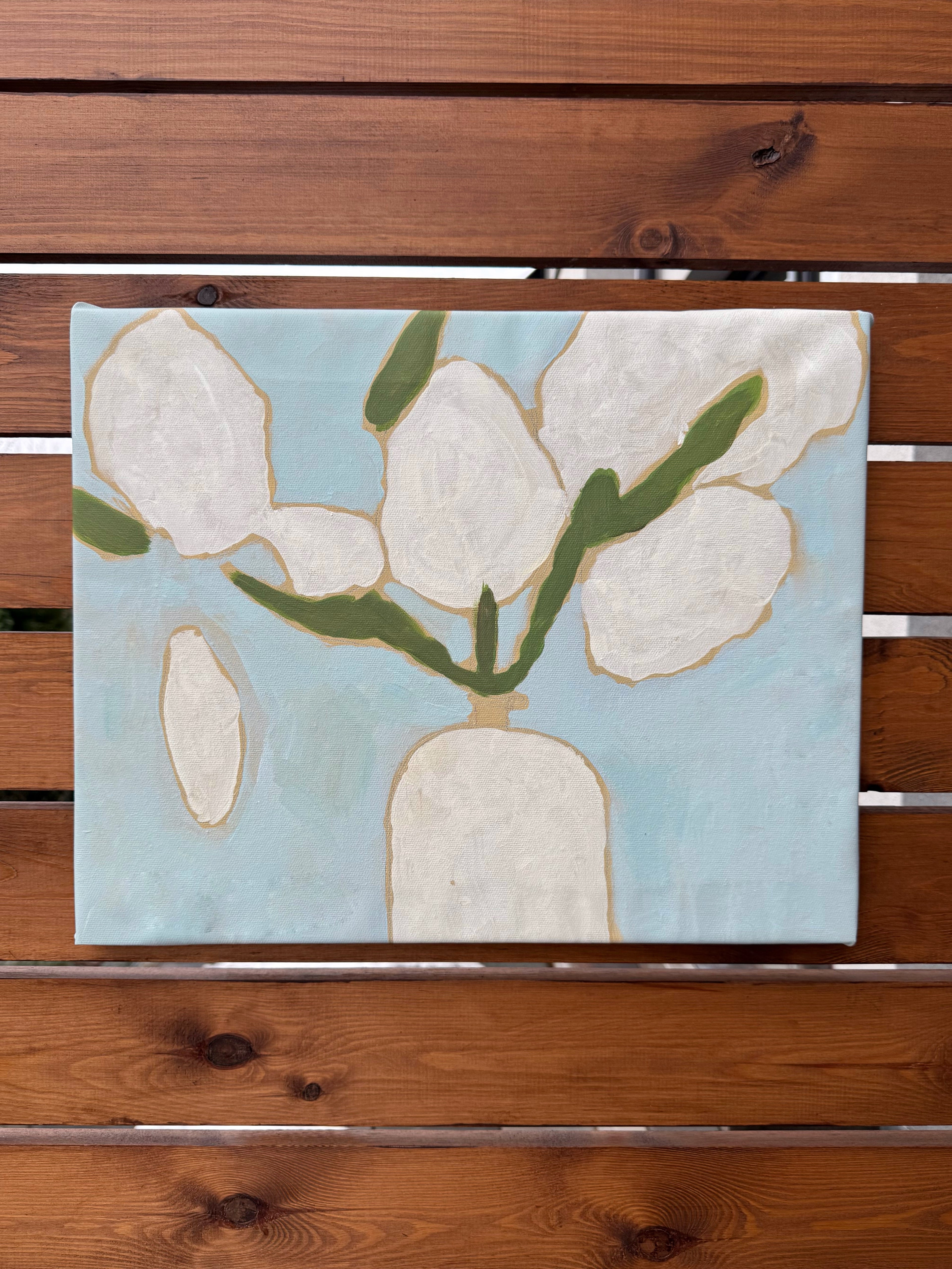 Abstract still life painting