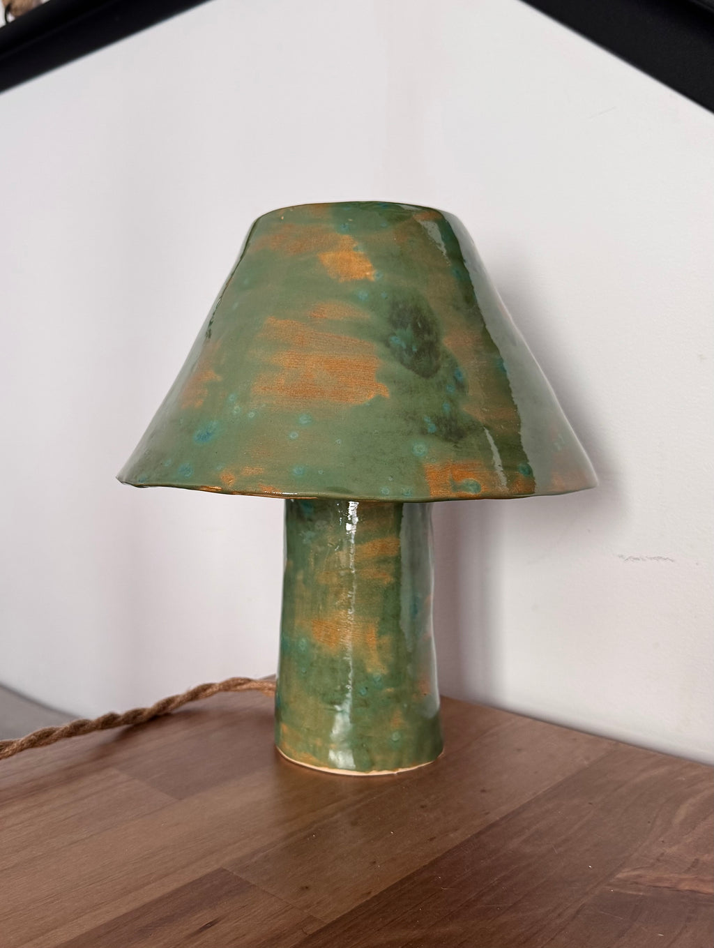 Green lamp